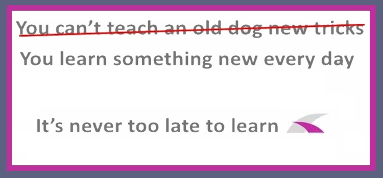 It’s never too late to learn how to teach